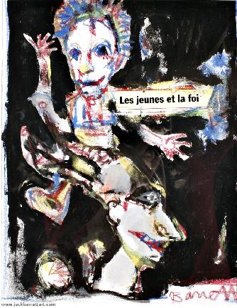 Les Jeunes et La Foi 16" x 19" M/M